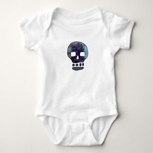 Texter Schädel Baby Strampler