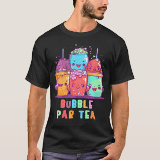 Textfeld Par Tee Niedlich Anime Kawaii Boba Tea Bl
