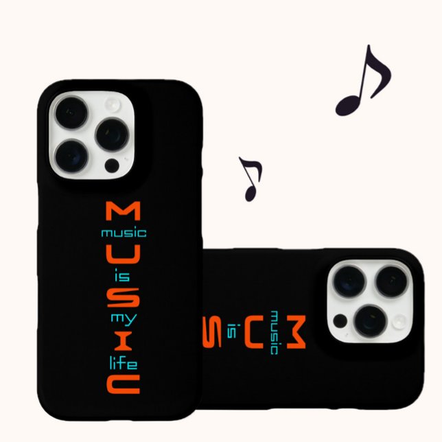 Textgestaltung für Musik Case-Mate iPhone Hülle (Von Creator hochgeladen)