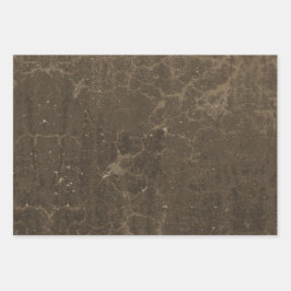 Textil Brown Grunge Vintag Antique Rustikal Geschenkpapier Set