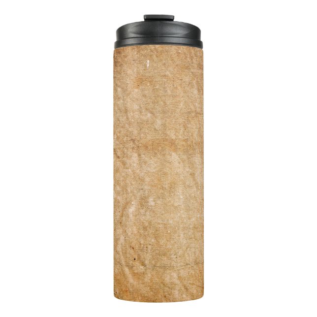Textil-Leinwand Farbe Stil Thermosbecher (Vorderseite)