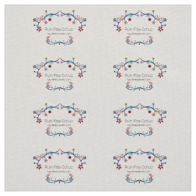 TEXTIL-LOGO-VORLAGEN STOFF (Muster)