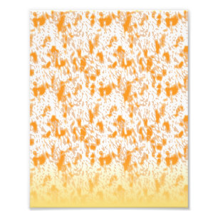 Textil-Muster mit einem lebhaften Orange und Gol Fotodruck