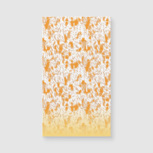 Textil-Muster mit einem lebhaften Orange und Gol Magnetkarte