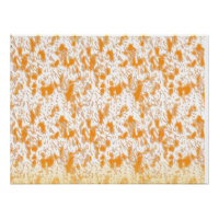 Textil-Muster mit einem lebhaften Orange und Gol