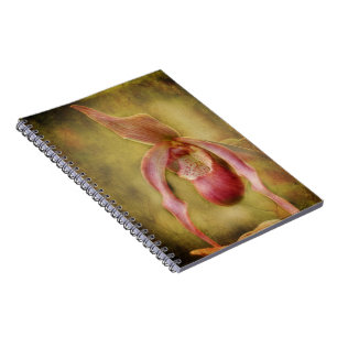 Textil-Orchid-Notebook Notizblock