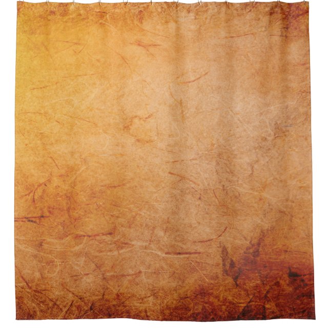 Textil-Vintages Papierlicht Duschvorhang (Vorderseite)
