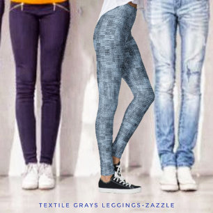 Textile Grays Leggings