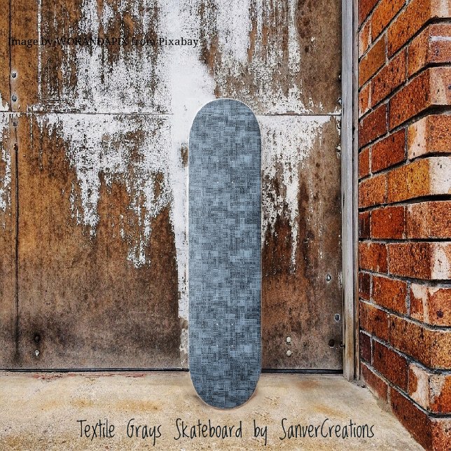 Textile Grays Skateboard (Von Creator hochgeladen)