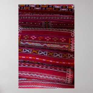 Textile Kissenmuster Poster