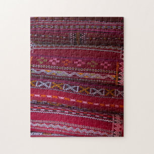 Textile Kissenmuster Puzzle