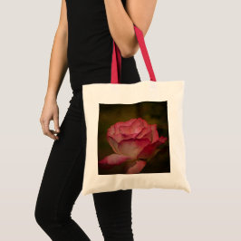 Textile rosa Rose Totbeutel Tragetasche