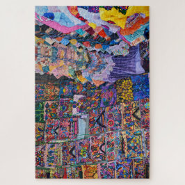 Textile Wall Explosion of Color Puzzle