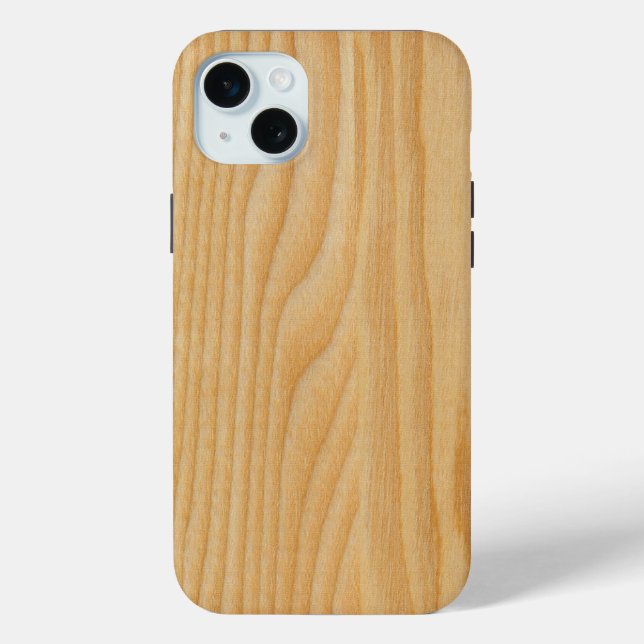 Textilien aus hellem Holz Case-Mate iPhone Hülle (Rückseite)