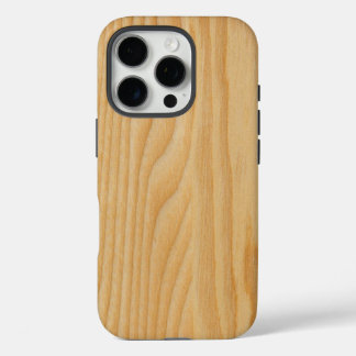 Textilien aus hellem Holz iPhone 16 Pro Hülle