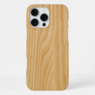 Textilien aus hellem Holz iPhone 16 Pro Max Hülle
