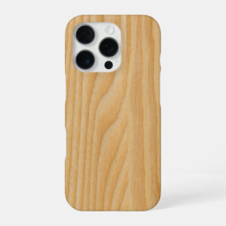 Textilien aus hellem Holz iPhone 16 Pro Hülle