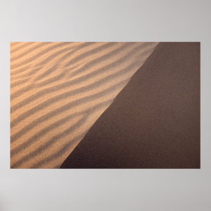 Textilien aus weißem und schwarzem Streifen Poster