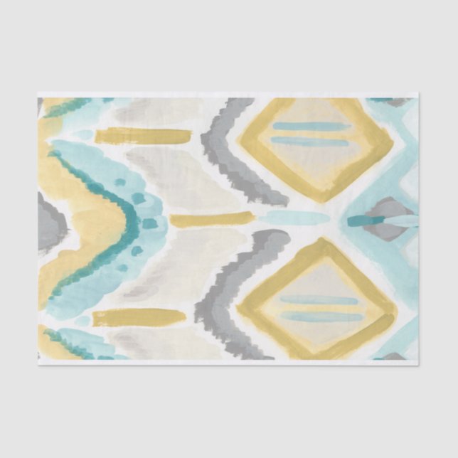 Textilinduktion II Seidenpapier (Vorderseite)