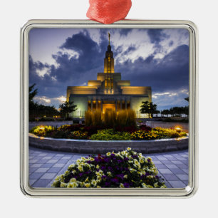 Textilkaufmann mormonischer Lds Tempel - Utah Ornament Aus Metall