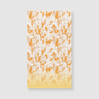 Textilmuster mit leuchtendem Orange und Gold