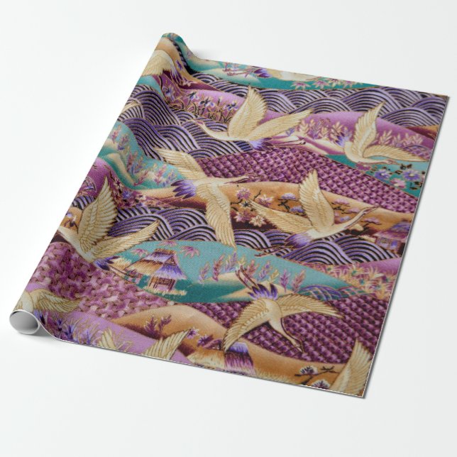 Textilstoffmuster Geschenkpapier (Ungerollt)