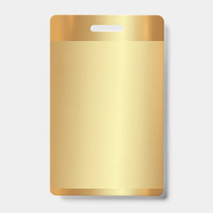 Textname-Logo auf goldenem Hintergrund vertikal hi Ausweis