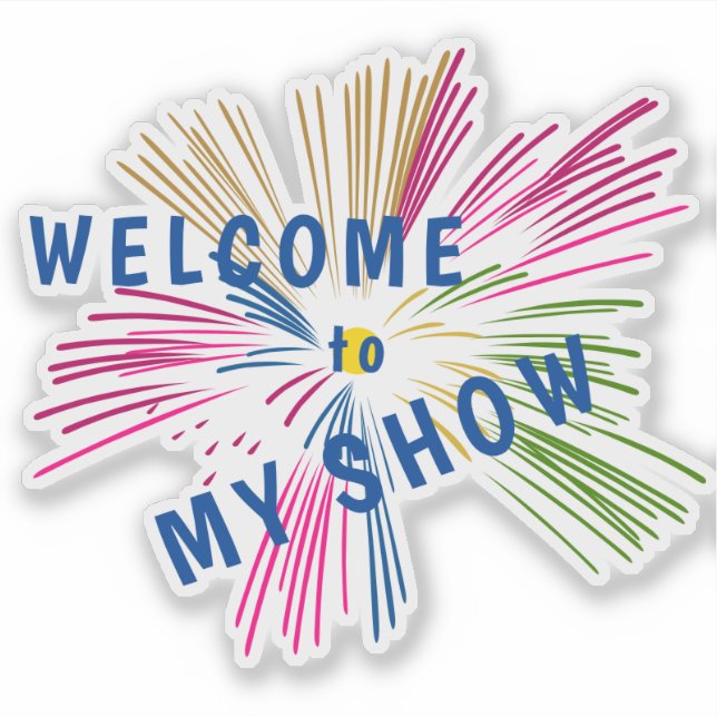 Texts on Fireworks Aufkleber (Vorderseite)