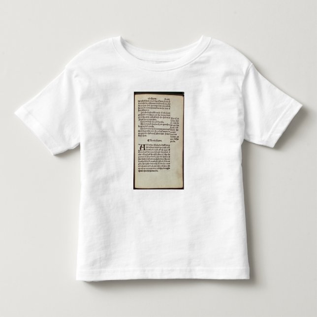 Textseite des alten Testaments Kleinkind T-shirt (Vorderseite)
