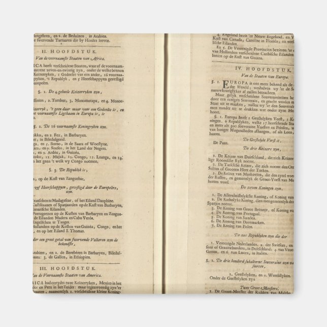 Textseite - Neuer Welatlas Magnet (Vorne)
