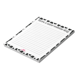 Textupsel für moovelous Cow Print Lined Stationery Notizblock