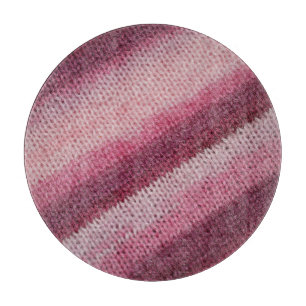 Textur aus gegossenem Stoff, lila-rosa abstrakt. Schneidebrett