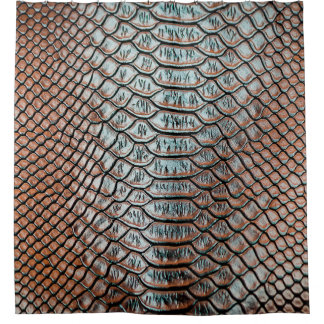 Textur aus Hautschleid,Krokodil,l Duschvorhang