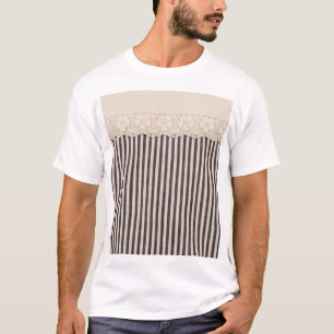 Textur aus Spitzen, Hintergrund. T-Shirt