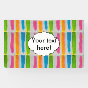 Textur der Aquarellfarben Banner
