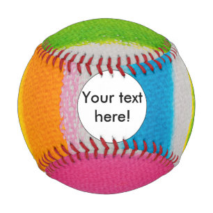 Textur der Aquarellfarben Baseball