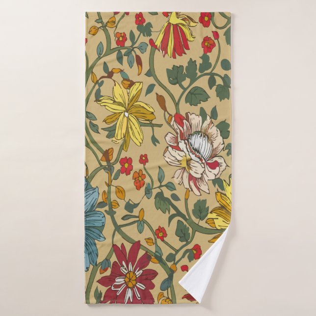 Textur der Blume Badehandtuch (Badehandtuch)