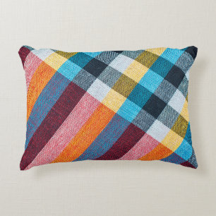 Textur der Stoffe im thailändischen Stil Dekokissen