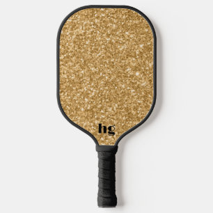 Textur des Glitzer Pickleball Schläger