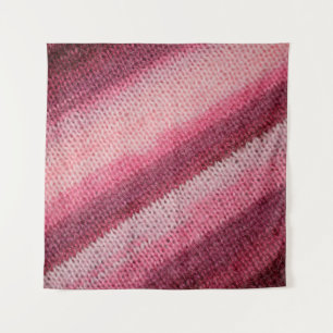 Textur des Strickstoffes mit abstraktem Pat Wandteppich
