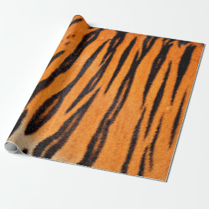 Textur des Tigers Geschenkpapier