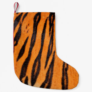Textur des Tigers Kleiner Weihnachtsstrumpf