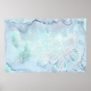 Textur des Vintagen Hintergrundpapiers Poster