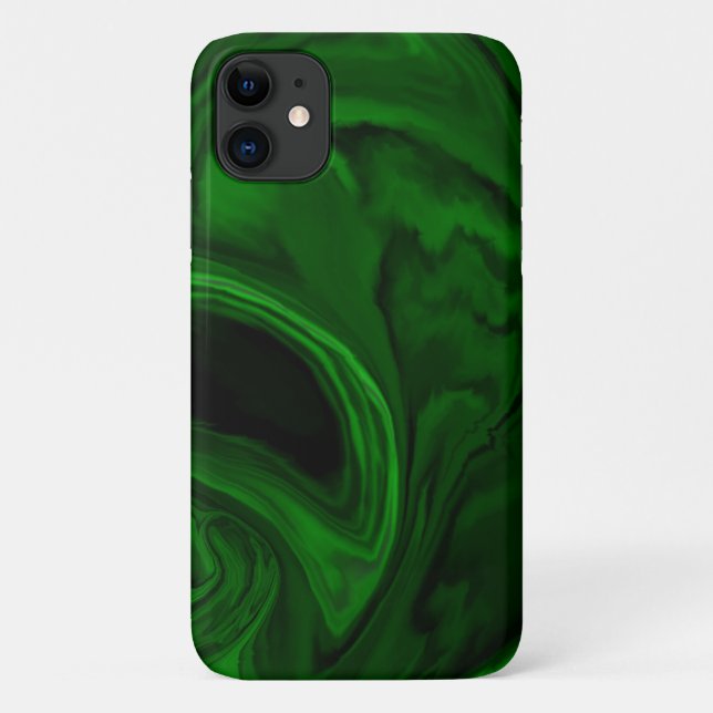 Textur grüne Malachitsteinsammlungen Case-Mate iPhone Hülle (Rückseite)