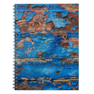 Textur Hintergrund blau Holz Notizblock