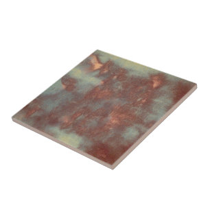 Textur Rustikale Vintage Aquamarine Braune Land Ab Fliese