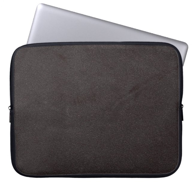 Textur samtfarbene Textur Laptopschutzhülle (Vorderseite)