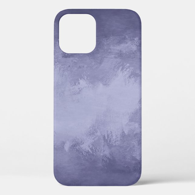 Textur-Selen-Blau-Acryl Case-Mate iPhone Hülle (Rückseite)