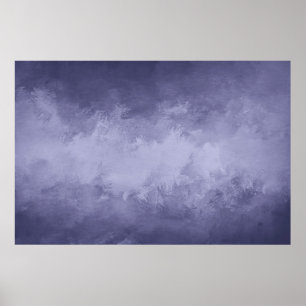 Textur-Selen-Blau-Acryl Poster