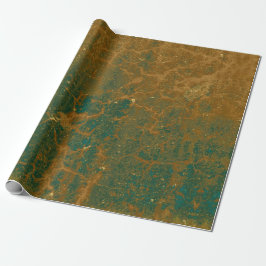 Textur Tan Grün Rustikale Vintage antike Grunge Geschenkpapier